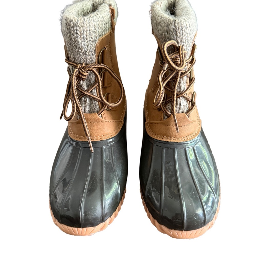 Sporto Lilia Duck Boots (size 7.5)